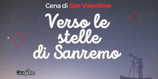Cena di San Valentino – Verso le stelle di Sanremo