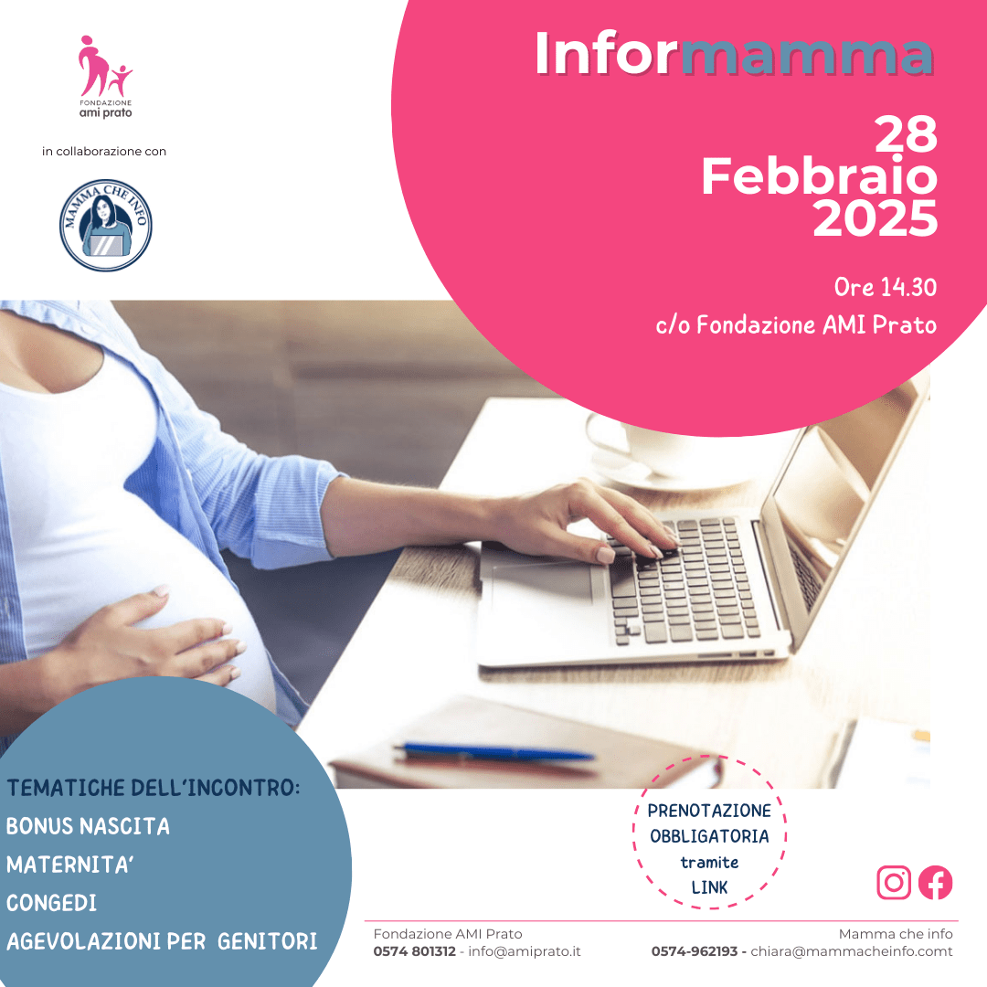 Incontro INFORMAMMA in collaborazione con Mamma Che Info